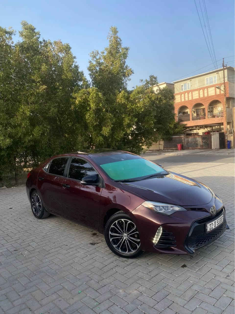 السلام عليكم 
تيوتا كورلا 2017 SE  (خمسينيه 50th)  رقم اربيل  بسمي هزه و سنويه جدد 
بي صبغ ٤ قطع بدون دواخل 
تكم و شاصي و لغدد مكفولات 
مواصفات الخمسينية معروفه 
المواصفات فول الفول 
بصمه ابواب لمس وصندوق
 فتحه سلايد
كشنات جلد ومخمل حاضن 
زنون عالي ناصي بلاد
رادار  امامي 
الشاشة كبير مو الصغير
 شفتات گير
هيتر بالمرايه 
نضام سبورت 
السعر 128 وبي مجال
ماشيه 173 ميل 
عنوان بغداد العامريه
*********** بغداد, العراق
