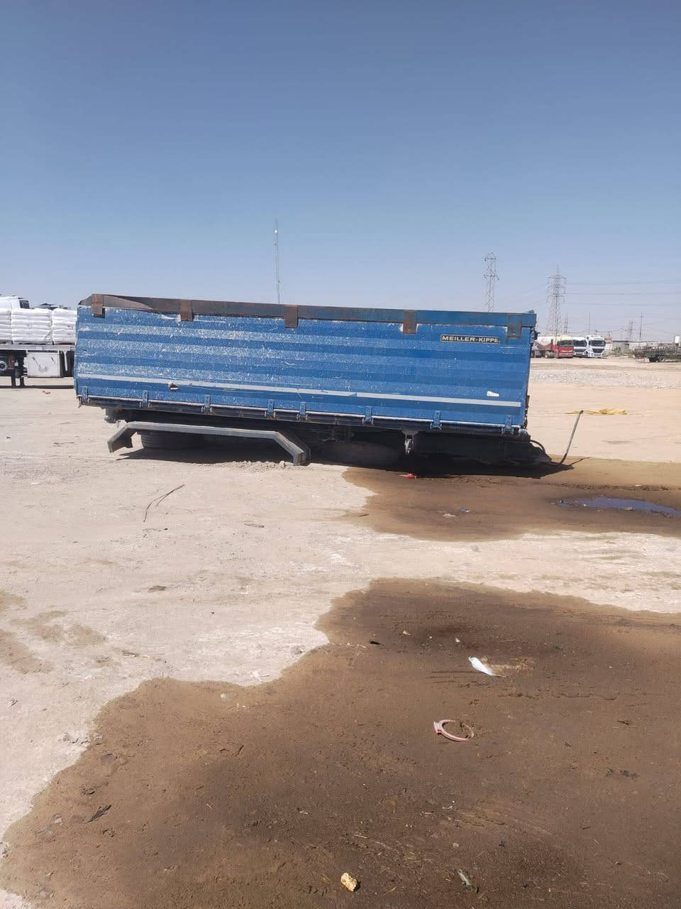بدي اكتروز دمعه على وضع الحادث طول سته متر صفاحه فافون النجف الاشرف ***********
