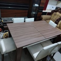 ميز طعام سلايت • ٦ كراسي • مستعمل شهر