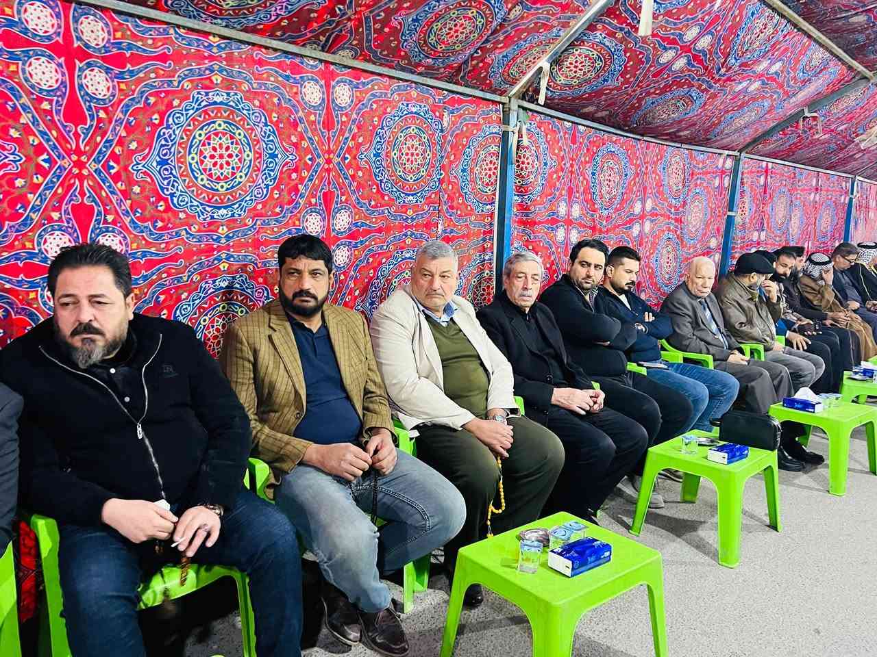 يا لله 
مجلسنا اليوم  في الزعفرانية 
بحضور الناعي الطيب الناعي محمود الساعدي الإعلام الحسيني
والشيخ علاء الدراجي 
الهندسه. الصوتيه. مؤسسه الجزائري
المهندس الصوت. سيد علي الموسوي 

للحجز ولاستفسار 
***********
