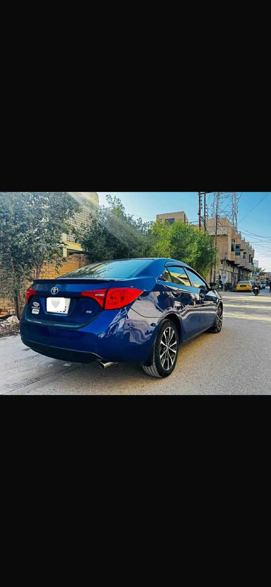 كورلا 2017 وارد امريكي لون جويتي 
مرقم شمالي وجاهز 
حادث فقط دعاميه الباقي مكفول كفاله عامه 
السارة جاهزه ع اخر حبايه 
مواصفات SE معروفه 
ماشي 82
التواصل واتساب 
***********
السعر 145 مكان السيارة ديالى خالص
