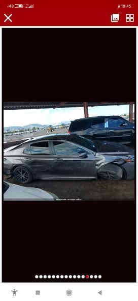 ★ ★ #النمرود_للمزاد_الأمريكي ،👑 ★ ★
🔵 نوع سياره :  كامري تيوتا موديل 2024 SE
🔵 حاله السياره: تعمل وتسير
🔵 المسافة:18040mi
🔵 حـجم المـحرك : 4 بستم.  حجم محرك 2500
🔵بيع مباشر  125 ورقة 
🔵 ضرر السيارة : كما موضح في الصور 
--------------------------------------------------------------------------------
 🔴 بأمكانك ادخالها ذوي شهداء او حرة او نقلها الى اقليم كردستان العرق

مكان المكتب / الموصل /ناحية النمرود/قرية السلامية

خدمتنا تشمل:  
🚗 شراء السيارات المطلوبة حسب طلبك 
📝 تقارير كارفاكس شامله عن حالة السيارات قبل الشراء
🚛 ترتيب شحن السيارة من امريكا ألى اي مكان بأمان وسرعه 
📱نظام تتبع خاص بك لمتابعة عملية النقل من المزاد الى ميناء ام قصر او منفذ طريبيل او جبل علي ( اقليم كردستان) 
🛳ارخص اسعار الشحن

- خدمة التخليص الجمركي
١- ميناء ام قصر 
٢- منفذ طريبيل 
٣- اقليم كردستان (جبل علي) 

للاستفسار عن شراء السيارات اتصل الى الارقام التالية 

كورك/. ***********  (واتساب) ☎️
آسيا/. *********** ☎️
#النمرود_للمزاد_الامريكي
