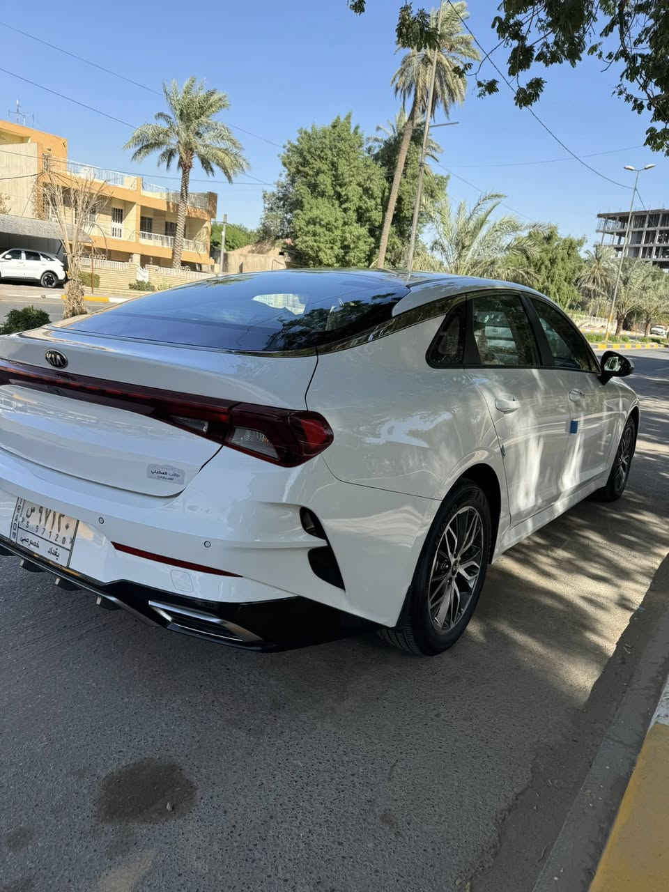 سلام عليكم K5  موديل ٢١
مواصفات شركه الدوليه
ماشيه ٩٣ 
بدون لا صبغ ولا بارد
مكانها بغداد زيونه
***********
