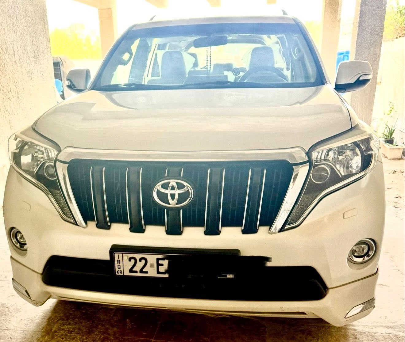 برادو 17 شركة ساز خليجي TXL
- السيارة فول مواصفات 
- محرك 6 حجم 4000
- فور ويل 
- فول بصمة معاها بصمتين 
- الداخل بيجي مقاعد كهربائية 
- فتحة سقف
السيارة مكفولة فقط شخط بسيط مال دراجة كد شبر 
العنوان بغداد حي الجهاد الضباط 
السعر 34
للاستفسار مهندس سرمد
 ***********
***********
