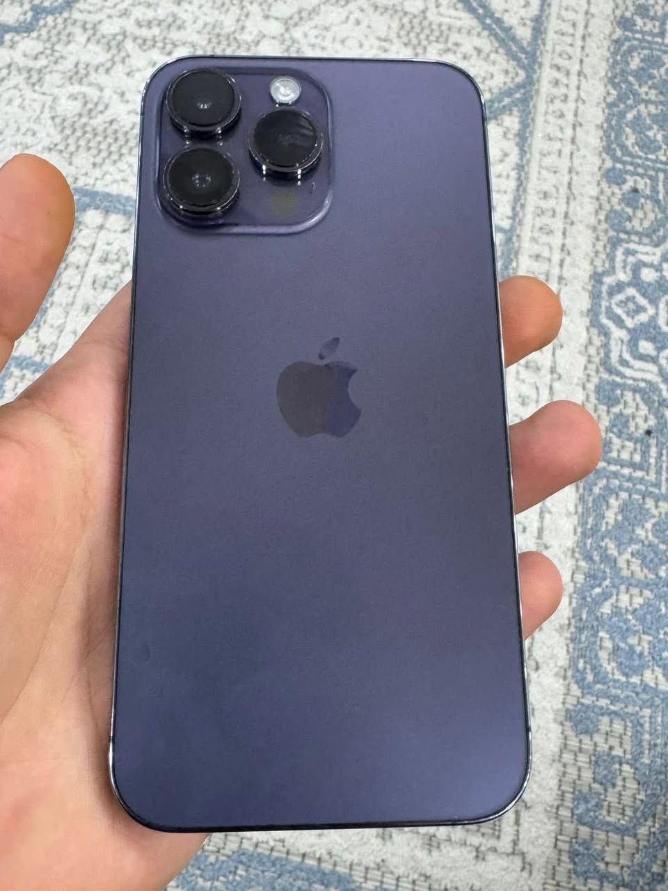 14pro max
256
بطاريه 83
الجهاز نضيف  بمعنه الكلمه مبدل شاشه اولد اصليه 
سعر خاص واتساب 
***********
مكان بغداد شعله
