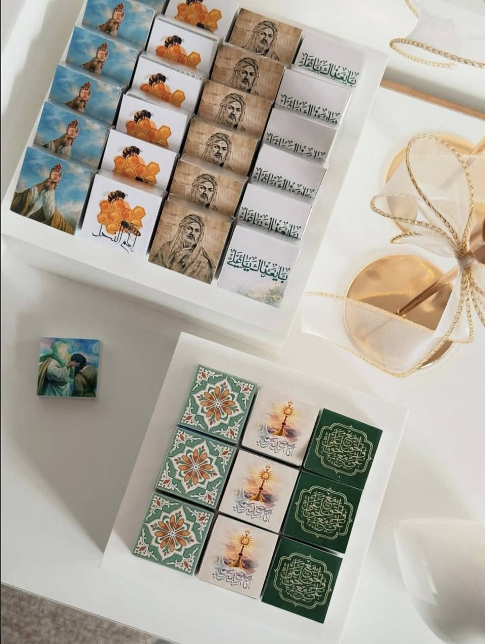 ✨ توزيعات عيد الغدير ✨
فرحة العيد تكتمل بأجمل الهدايا والتوزيعات 💚

نوفر لكم:
🎁 توزيعات فخمة ومميزة
🌙 تصاميم بأسماء حسب الطلب
💚 أفكار تناسب المجالس والاحتفالات
✨ تغليف أنيق وأسعار مناسبة

خلّوا ذكرى عيد الغدير تبقى أجمل مع تفاصيلنا 💫

📩 للحجز والاستفسار راسلونا الآن
والمواعيد محدودة قبل الزحمة


**إذا كنت صاحب هذا الإعلان وتريد حذفه لأي سبب، رجاءا أرسل رسالة إلى الدعم الفني**