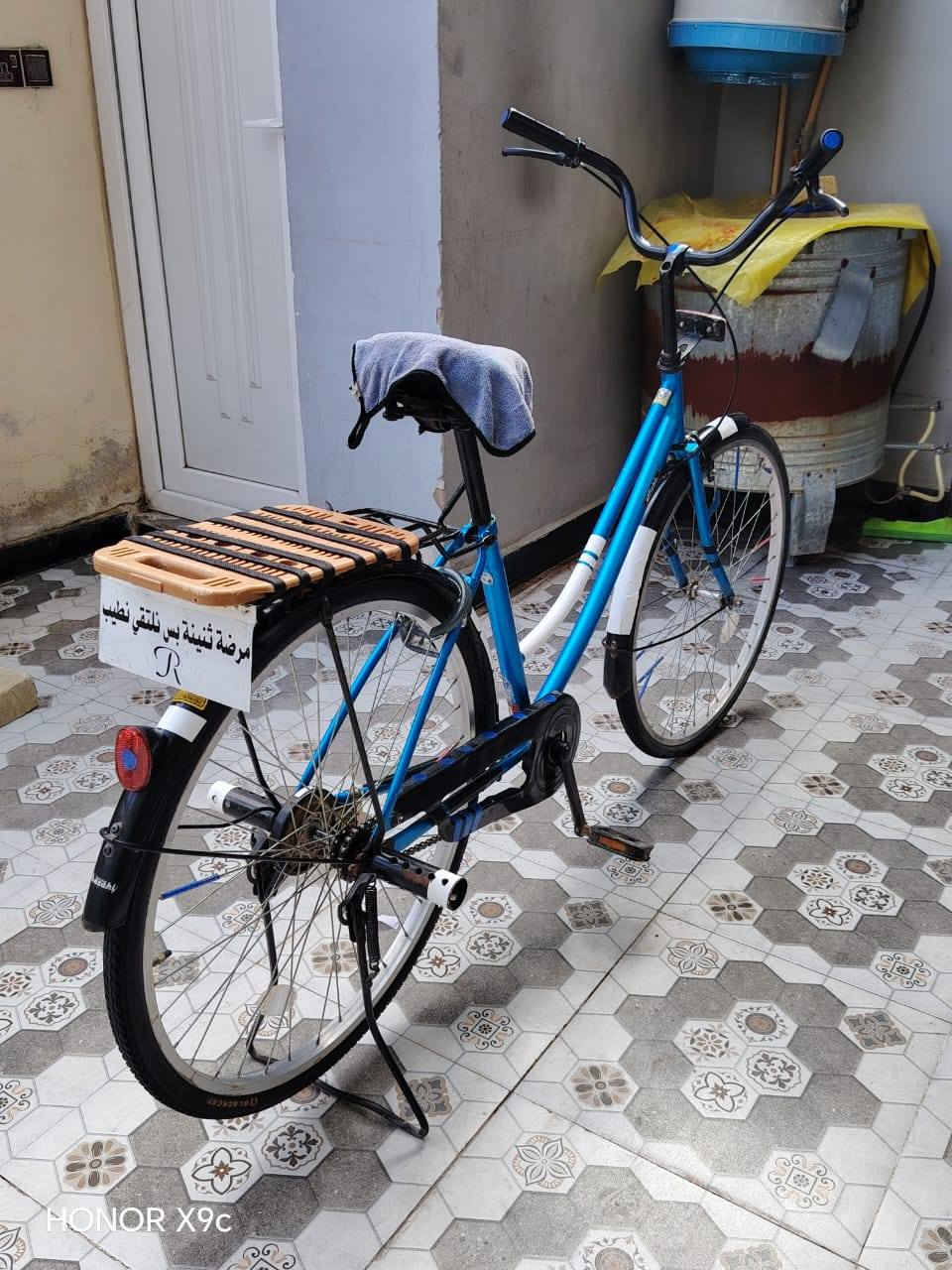 السلام عليكم شلونكم شباب عندي بايسكل للبيع حجم 26 موديل 18 الشهر الثاني بسكل نضيف 100٪99 بايسكل تصوير مال حاويه موجود السعر 105 وبي مجال العنوان ديالى بعقوبه في فلكه نهوده رقم الهاتف *********** اهلا وسهلا
