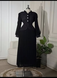 فستان العيد • شيفون مبطن • مقاسات ٣٨-٤٦