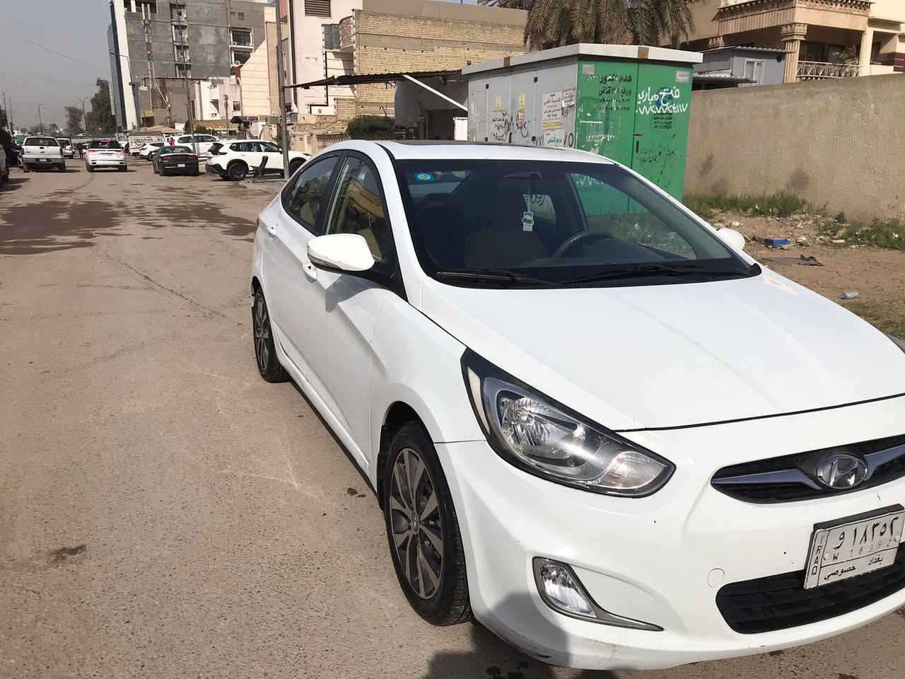 السلام عليكم
اكسنت 2014 خليجية 
مبدلة جاملغ امامي نفس اللون
بدون نواقص 
ماشية 140
بغداد
السعر 105 بيها مجال 

0773 666 2603
