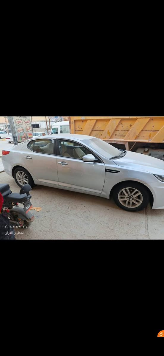 اوبتيما موديل 13خليجي بيه تبديل جاملغ أمامي بدون اي ضرر صبغ بنيد تجميل مكفوله من كلشي بعد محرك دوش 2400 وكير شرط مامفتوحات تبريد تدفيه شغالات حداديه جديده داواخل على شركه موصفات ماعدا البصمه رقم ذي قار مشروع وطني  استخدام شخصي مامتعوبه سياره جاهزه للأخير بدي نضيف سياره جديده جدا جدا مامتعوبه  وجاهزه ربع ماتخسر عليها شرط الفحص السعر 120  ***********  ذي قار شطره ناصرية, ذي قار
