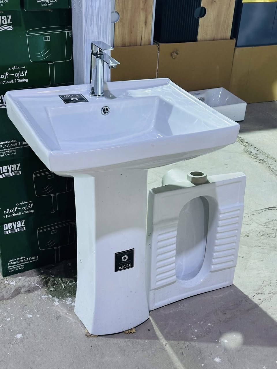 تعلن شركة جه نكين فرع بابل مغسله استاند ماركه توتا 
قياس 
60 سم
55 سم

بابل طريق حله - دوانيه قرب بوابه 
***********
