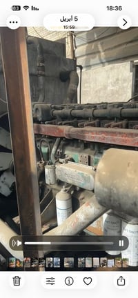 من رخصة صاحب الكروب مولدات عدد 4 طبك للبيع نوع فولف D16  راس التوليد 5...