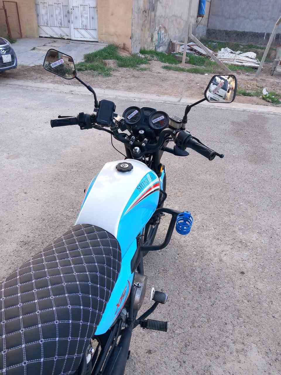 راجه شاينك مديل 2023 دراجه مكفوله كفاله اي نقص مابيها السعر 900 وبيها مجال حك جيه اوراق صولي شرط ترقم  الاستفسار على رقم(***********) مكاني ديالى الخالص هبهب
