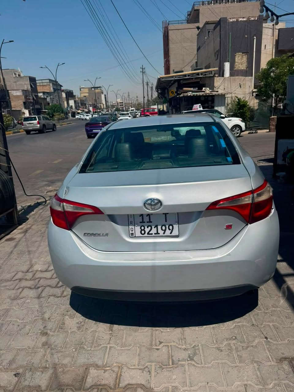 السلام عليكم
كورلا 2015امريكي
فئه S
حادثها جنطه وبيها تصليح شبر باب سايق وشبر باب الوره السايق 
كير مكينه تبريد كله شرط 
صدر مبدل قبل خمس اشهر امامي خلفي 
عوزها درايم شفت 
ترايك وين ميعجبك 
تحويل ثاني يوم 
منظومه غاز شغاله 
***********
