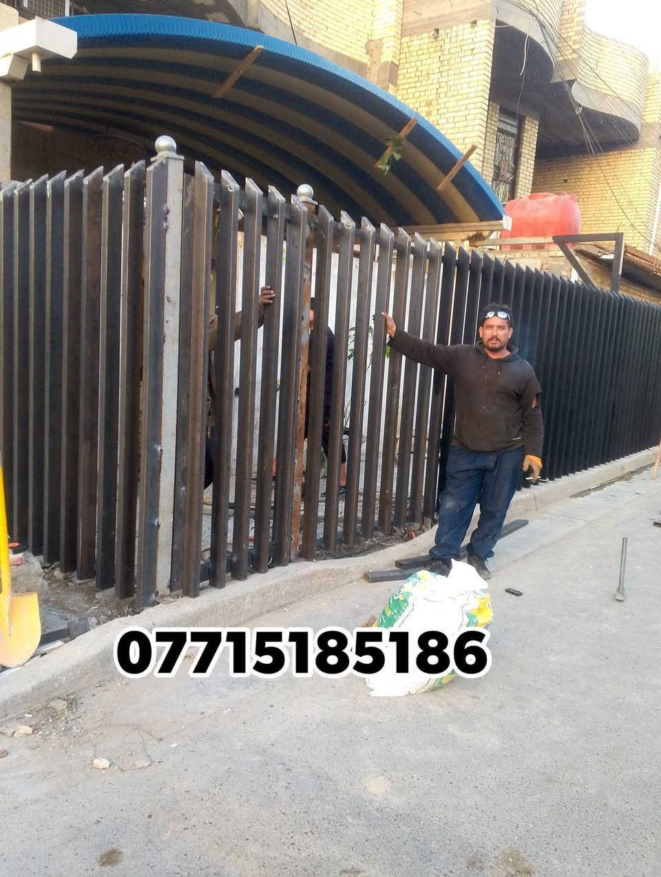 حداد متنقل لعمل كافه اعمال الحداده ***********
