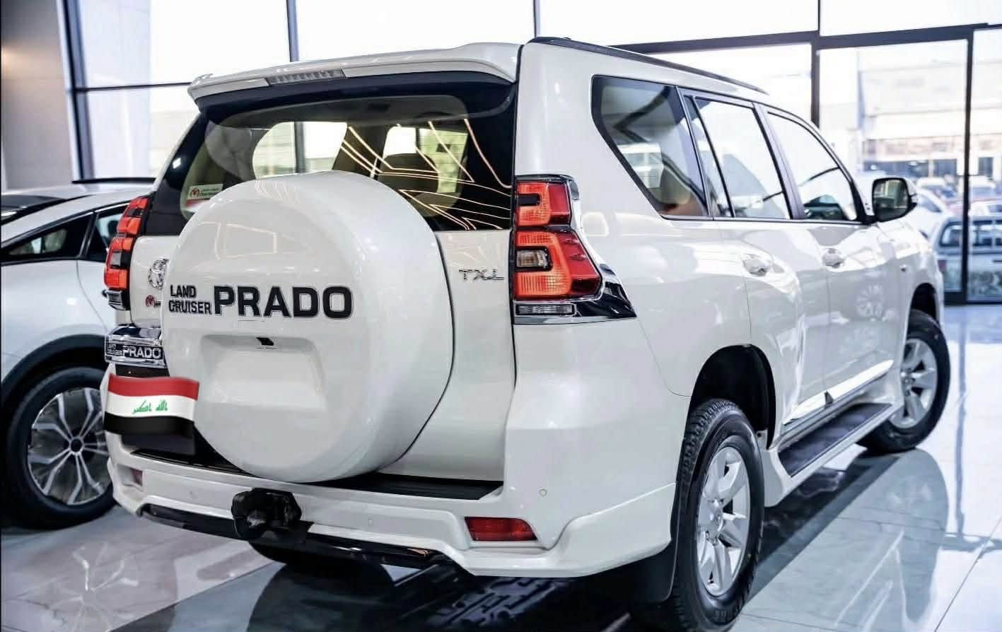 ‎- تويوتا برادو  PRADO Toyota
‎2023

‎- سياره زيرو 

‎- اللون ابيض  

‎- مرقم شمالي أربيل رقم الجديد بأسمي

‎السيارة خاضعة لضمان شركة تويوتا العراق (3)سنوات

- TOYOTA PRADO TX.L    

‎- فتحه سقف سلايد روف 

‎- بصمة دخول و تشغيل 

‎ -   مقاعد مخمل بيجي

‎- كاميرا خلفيه 

‎  -     شاشه لمس 

‎- مرايا كهرباء 

‎- مثبت سرعة  crose 

‎- إضاءة LED 

- AUX, BLUETOOTH 

‎- شاحن لاسلكي 

‎- ثلاجة

‎للاستفسار اكثر اتصل على الرقم 

العنوان بغداد الغزالية 

***********

***********
