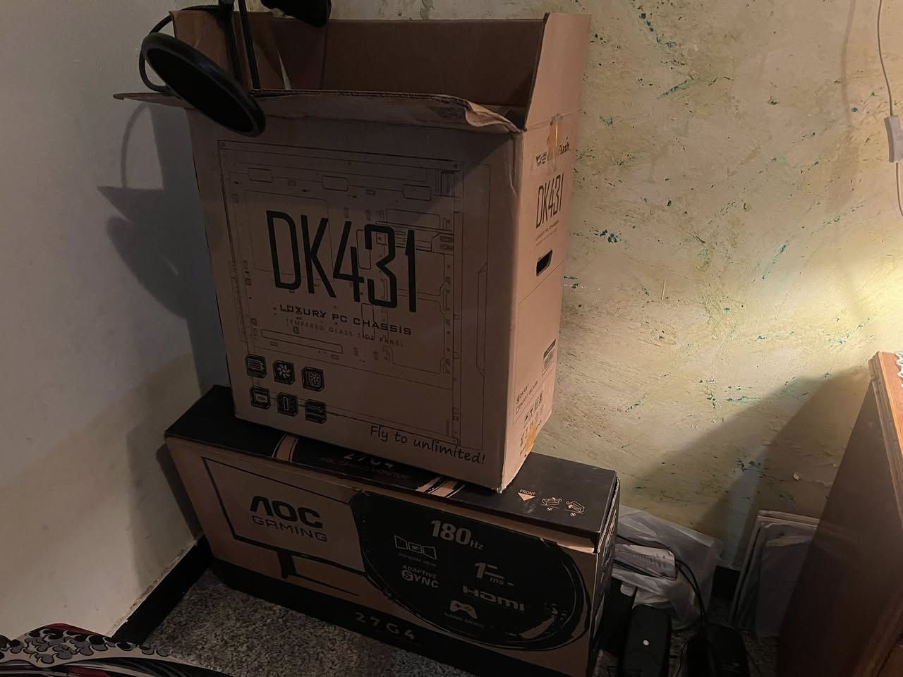 كيمنك ابيع شلع سيتاب كامل مواصفات بل صور  كل القطع نضيفه وكراتين موجودهPc
تتكون من

كيسس

شاشه 180هرتز 27انج AOS
سماعه هايبر

مايك هايبر

سماعه خارجيه

ماوس 502لوجتك

كيبورد عدد 2

مثل ما موضح عدكم كله بل صور نضافه 100٪100ما بيه نقص ولمواصفات العنوان بغداد يرموك ***********
