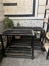 ميوزة رفوف حديد و خشبية و ميوزة حديد درجة اولى للبيع  مكاني الحرية  لل...