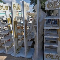 عندي رفوف للبيع رقم الهاتف 07712593042