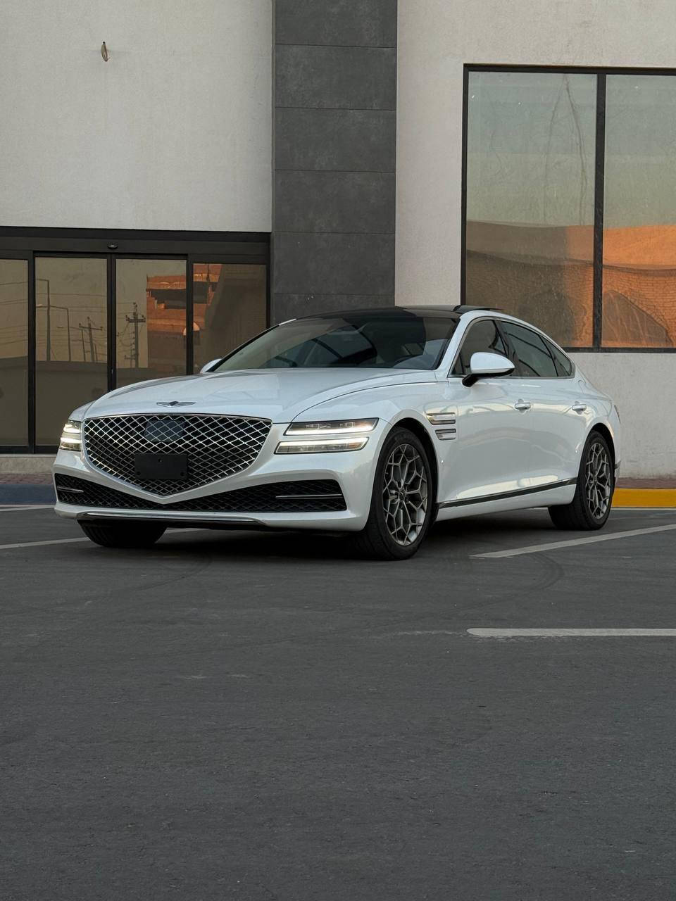 جينسيز g80وراد أمريكي موديل ٢٣ فئه رويال نص فول محرك ٢٥٠٠ تيربو اربعه سلندر داخل ازرق غامق بدون لوحات عداد المسافه ١٩ الف ميل مشي امريكا السياره جديده لوك السعر ٢٩٠ بيع او مراوس حسب الرغبه للاستفسار ***********عنواني بصره
