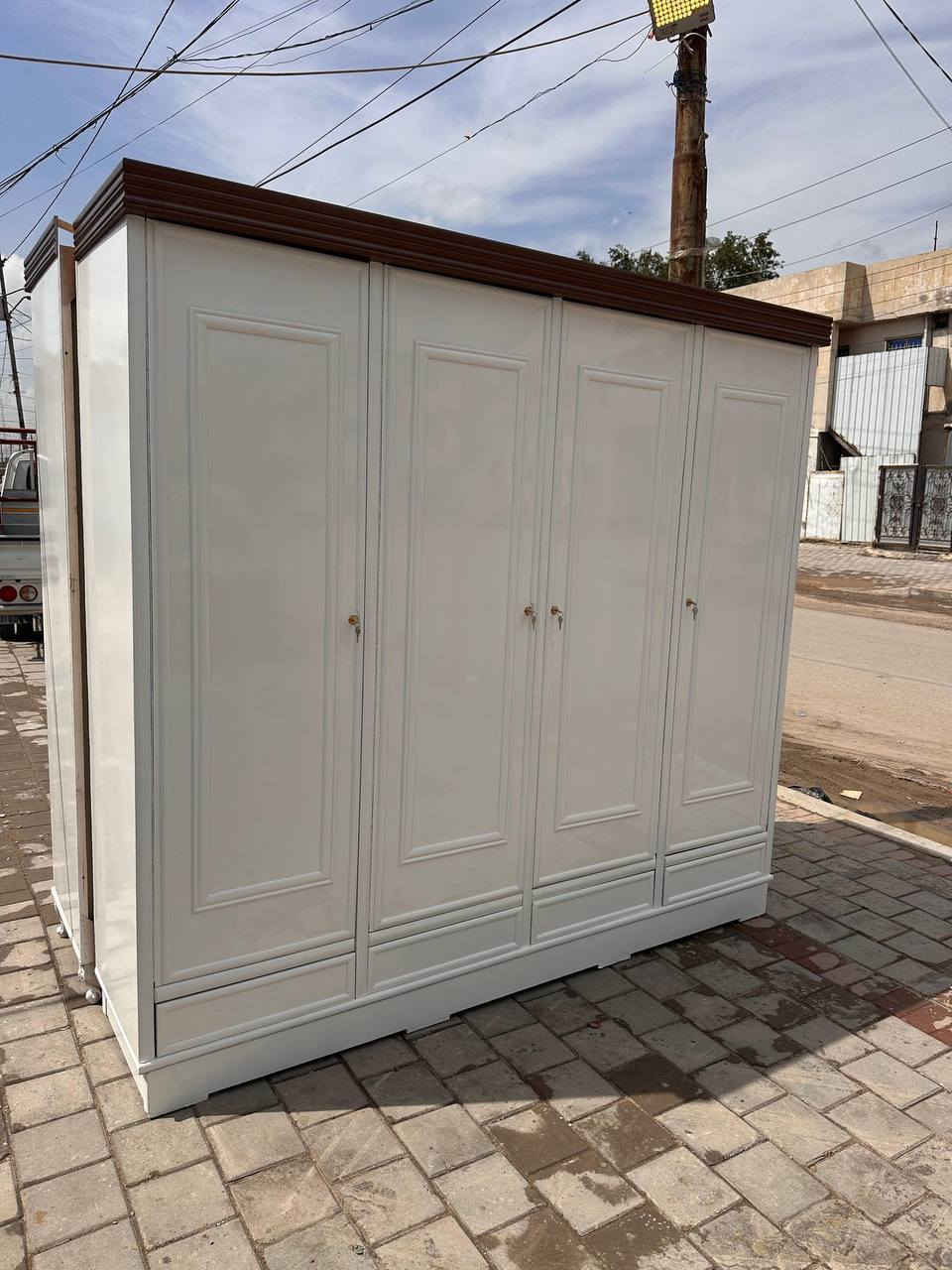 كنتور ابيض

ثلاث ابواب

#السعر 425الف

قياس 3 باب
  الارتفاع مترين وعشرين العرض متر وثمانين

................................. 
اربعه باب
4 باب الارتفاع مترين وعشرين 
العرض مترين واربعين
السعر 525


**إذا كنت صاحب هذا الإعلان وتريد حذفه لأي سبب، رجاءا أرسل رسالة إلى الدعم الفني**