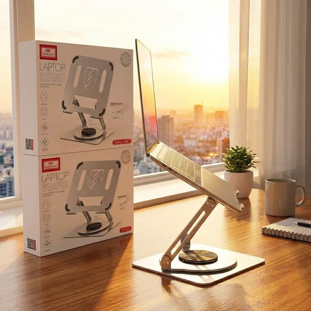 🔹 حامل لابتوب Earldom EH257 الأصلي 🔹

حامل عملي وأنيق مناسب للعمل والدراسة والاستخدام اليومي 👌

✅ مصنوع من فولاذ كربوني قوي وعالي الجودة
✅ قابل للتعديل بالكامل + دوران 360°
✅ تصميم يساعد على تهوية اللابتوب
✅ قاعدة ثابتة مع مانع انزلاق
✅ مناسب لجميع أحجام اللابتوبات

💰 السعر: 22,000 دينار عراقي
🚚 التوصيل (3،000) متوفر إلى جميع محافظات العراق
💵 الدفع عند الاستلام
📦 المنتج جديد ومغلف 

📩 للطلب أو الاستفسار راسلنا خاص أو اكتب (تم) بالتعليقات بغداد, العراق


**إذا كنت صاحب هذا الإعلان وتريد حذفه لأي سبب، رجاءا أرسل رسالة إلى الدعم الفني**