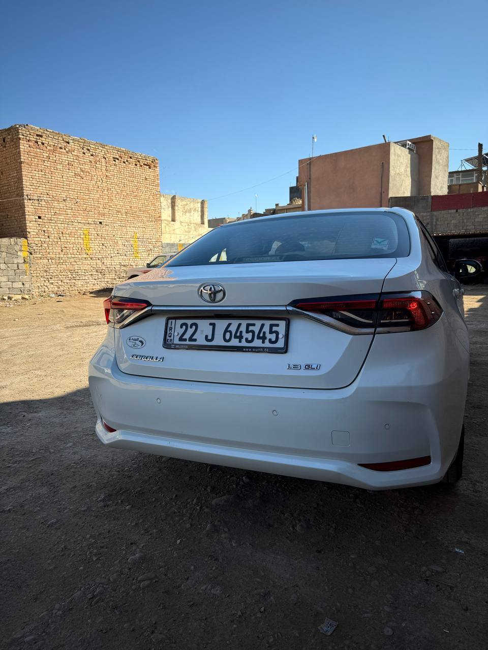 كورلا 2021 محرك 1800
ساز ام الضمان ياباني بصمه قطعتين تبريد فتحه
سياره جديد بيه طختين بدعاميه الاماميه وشبر صبغ بدعاميه الخلفيه سياره مكفوله مكاني ديالى الخالص 
مو شراي لا تتصل قفل 168$   ***********
