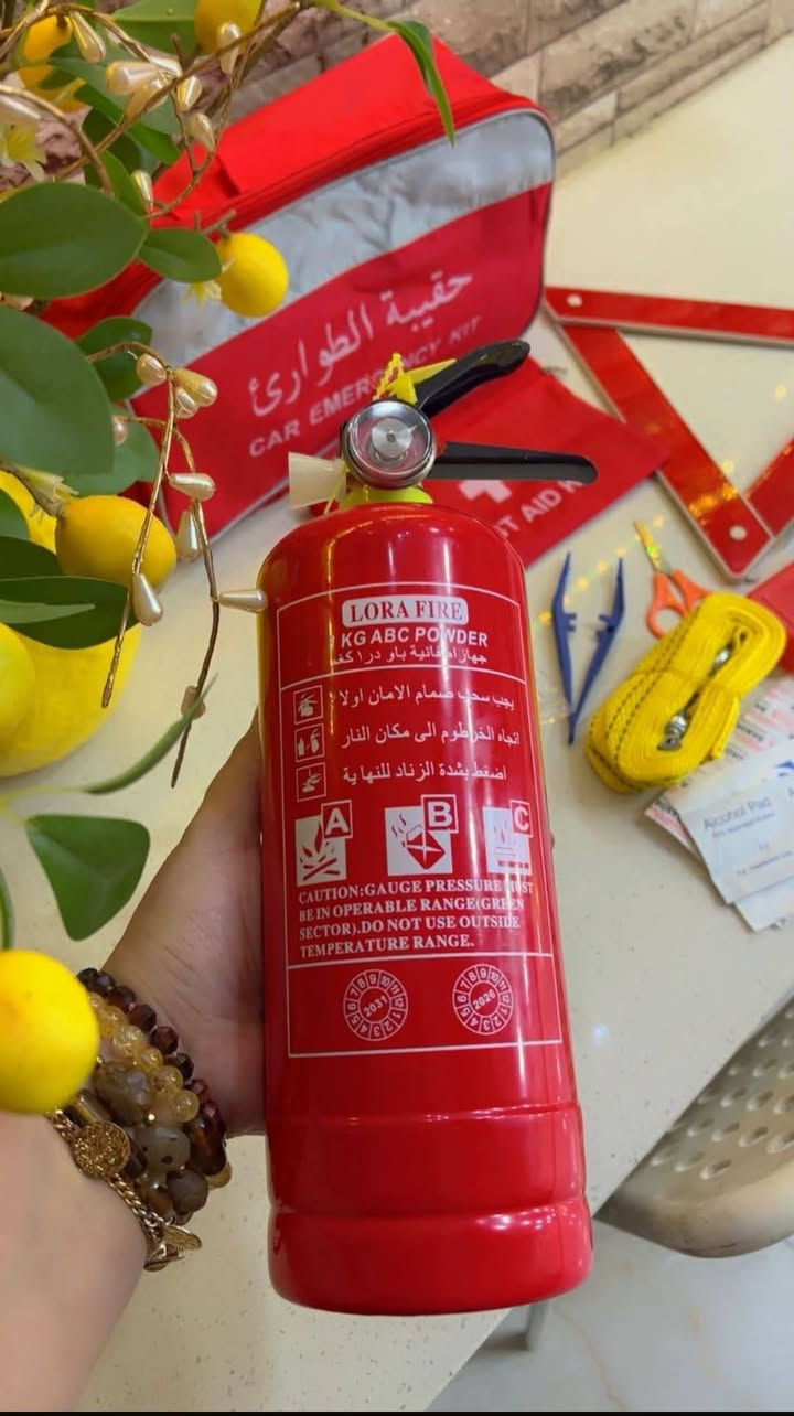 عدة طوارئ تغنيك عن الغرامات المروريه والحوادث لاسامح الله وشرط الاصليه انتاج 2026 الكيج ع اخضر والحفر مو لاصقه

تتكون من 👇
1_حقيبه تجمع الاغراض
2_مثلث طوارئ
3_طفايه ١ كيلو باودر قابله للتعبئه
 4_حبل سحب الهوك حديد
5_عدة ضمادات

توصيل مجاني كافة المحافظات

سارع بالحجز الكميه محدوده


**إذا كنت صاحب هذا الإعلان وتريد حذفه لأي سبب، رجاءا أرسل رسالة إلى الدعم الفني**