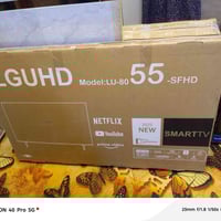 ٥٥بوصة • LG • بالكرتونه