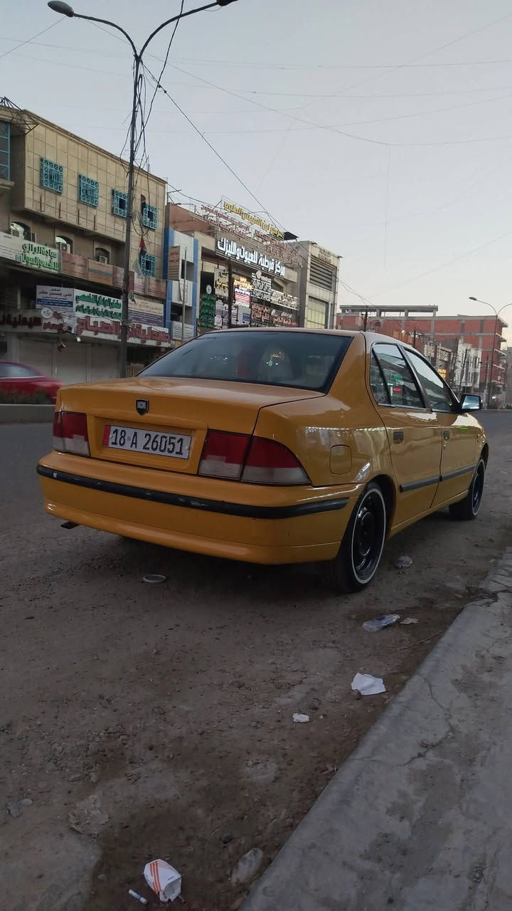 السلام عليكم سمند موديل 2011 سياره نضيفه مكينه كير كلج يخبل تبريد ثلج  منضومه بريك كلهة جديده تخم تاير جديد اصلي السياره كفاله من الصبغ والضربه مابيه لا ضربه ولا صبغ ولا تبديل صدر جديد امامي خلفي درايم جفت جديد عبوه ونوزل جديد   سياره كامله رقم وسنويه جدد مصفره هيئه وغرامات تاخذ مني تحويل شرط التحويل مكان السياره بغداد تقاطع درويش البياع السعر 38 وبيه مجال سياره مال جني 
***********
