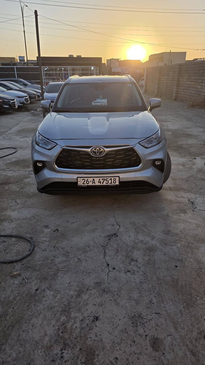بسم الله الرحمن الرحيم 
تويوتا هايلندر هايبرد XLE 2023
2023 TOYOTA HIGHLANDER HYBRID XLE
رقم الشاصي 
5TDKBRCH9PS575262
تبديل دعامية فقط بدون دواخل شرط بدون صبغ
فول مواصفات 
فتحة سقف
تدفئ كشنات
كشنات خلفي منفصل

مرقم صلاح الدين  ثاني يوم تحويل
العنوان الشرقاط اجميلة 
للاستفسار اتصال او  واتساب 
***********
