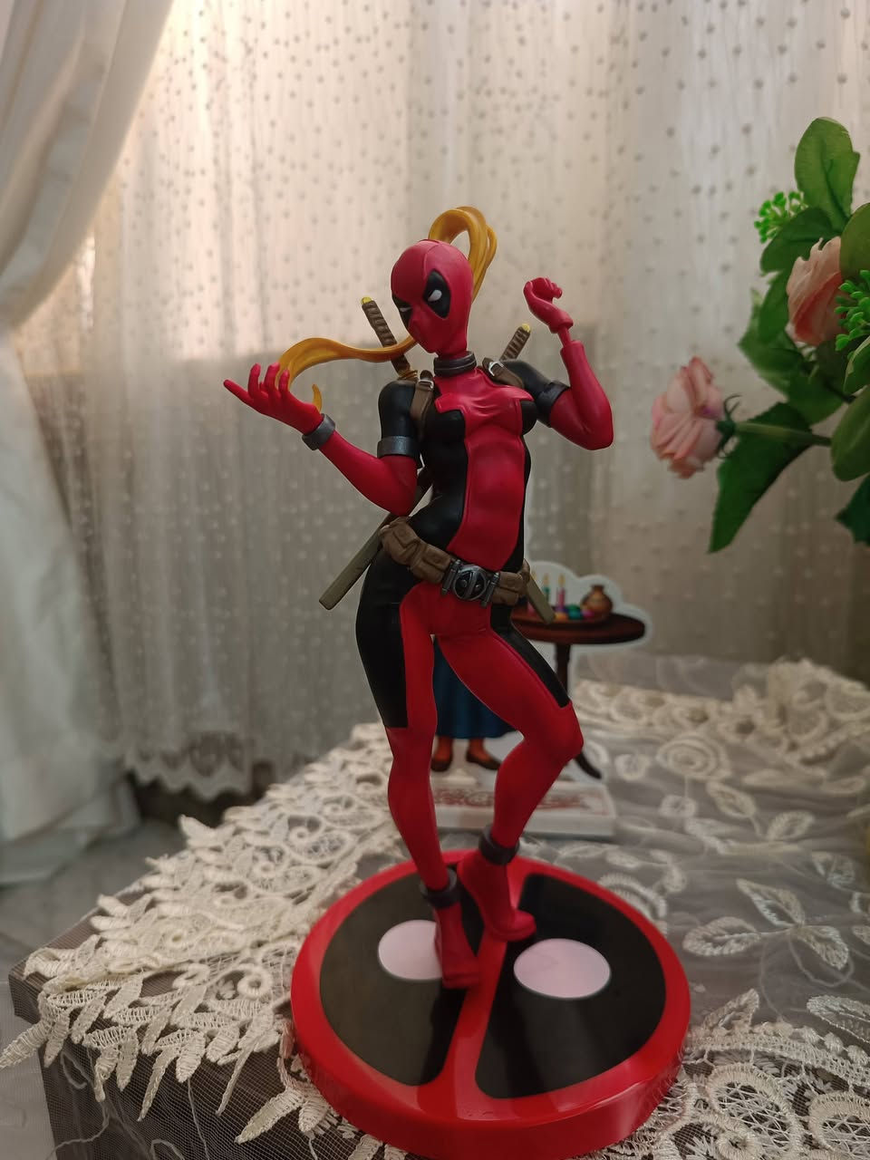 متوفر مجسم Lady Deadpool Bishoujo من شركة Kotobukiya. ارتفاع ٢٤ سم


**إذا كنت صاحب هذا الإعلان وتريد حذفه لأي سبب، رجاءا أرسل رسالة إلى الدعم الفني**