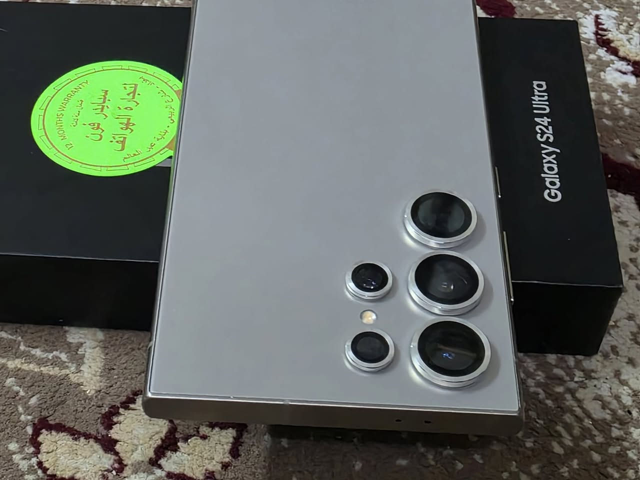 السلام عليكم

اس 24 الترا 

شرق أوسط   دبل خط

الذاكرة  256

مستخدم  أسبوعين   فـقط

نظافة الجهاز %100  %100

ملحقات الجهاز كارتونة لاصقة وكفر

الجهاز مكفول من كلشي 

السعر 950 الف قفل

العنوان بغداد

رقم الاتصال   *********** او واتساب
