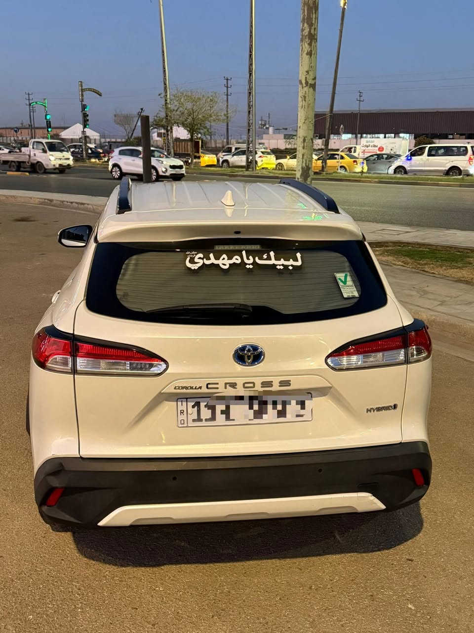 السلام عليكم
ارجو اتصل أو مراسلة صاحب السياره 
كورلا كروس
سازز ياباني 
ضمان الشركة تويوتا
رقم بغداد 
عنوان كربلاء 
مكفول سياره 

*********** 
سعر او غيره
 اتصل على ابو سياره
