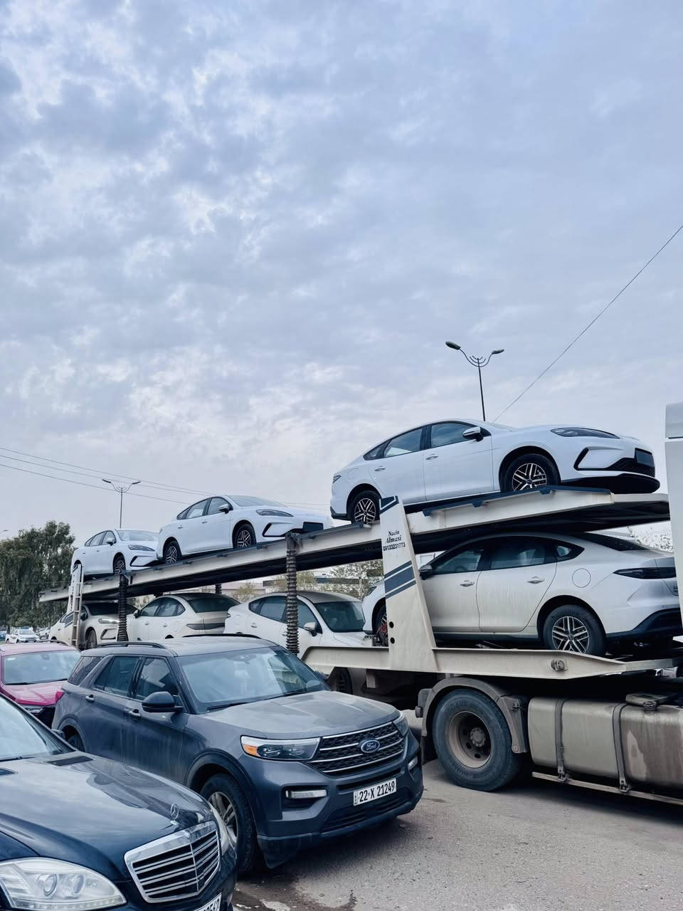 ﷽

‎(مجموعة شركات فراس الحمداني اربيل شارع ١٠٠ م )

بتأريخ 10/02/2026

‎تم وصول مجموعة متنوعة  من سيارات
 
BYD SEAL 05

ويل كروم
  
السعر : 11,900 $$

موديل 2025

ابيض داخل ابيض

عداد المسافة ( زيرو ) 

‎ الى فرع شركتنا في اربيل شركة فراس الحمداني    

العنوان : 

‎اربيل شارع 100 م مقابل الشركة العامة لتجارة المواد الغذائية

للاستفسار والاتصال على قسم المبيعات :

‎ ابو علي  

***********
***********

حواس 

***********
***********

زيد

***********
