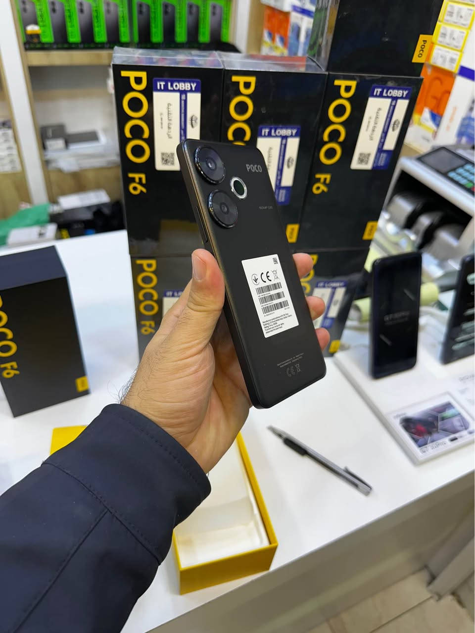 وەحشەکەی کۆمپانیای پۆکۆ 😡🔥
‎گەورەترین داشکاندن 🎁🎁
Poco f6 
‎پۆکۆ ئێف 6

‎لۆک کەپس ناو پاکات زەمانی 1 سال و 6 مانگ 
‎رام 12
‎میمۆری 512
‎سناپدراگۆن 8 ئێس جین 3 چوار نانۆ مەتری 
‎120 فپس پۆبجی
‎باتری 5000 بە 90 وات فاست چارج
‎شاشە 6.67 بە کوالیتی 1220X2712
‎شاشە ئەمۆلید توانای پشاندانی 68 ملیۆن رەنگ هەیە لە چرکەیەکدا
‎نوێبوونەوەی شاشەی 120 هێرتز شاشە HDR10 plus
‎شاشە دۆلبی ڤیژن و 2400 نیت شەوق تیشکی بەر خۆر
‎ئەندرۆید 14 تا 3 سالی تر ئەپدەیتی بۆهیت ئەپدەیتی نەوەستاوە
‎کامێرەی سەرەکی 50 مێگاپیکسل
‎کامێرەی سێلفی 20 مێگاپیکسل
‎دەبل سەماعەی هایریزۆلەیشن
‎پەنجەمۆر و بەسمەی شاشە

‎نرخی 460 هەزار 

‎زەمانی سالێک و 6 مانگ شەریکە ✅❤️
 
ئێمە لە تلگرام : https://t.me/Tmobile_yuu

هەموو پەیج و پلاتفۆرمەکانی ئێمە:https://takl.ink/T.mobile/

ناونیشانی ئێمە:
تی مۆبایل - سلێمانی - بازاڕی حەمە ســور - پشت چایخانەی شەعب - دوکــانی ژمارە { ٩ } 
***********
--------------
*********** السليمانية, العراق
