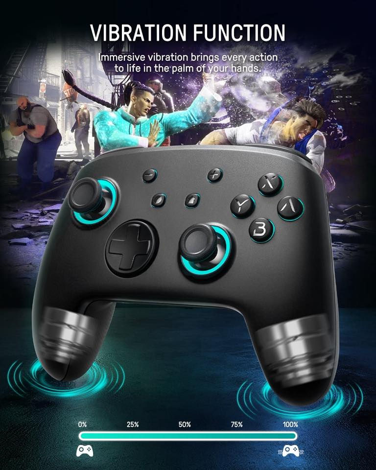 �✨ يد التحكم اللاسلكية FUNLAB Firefly الخاصة بـ Nintendo Switch و PC ✨🎮

استمتع بتجربة لعب احترافية بإضاءة RGB رهيبة وتصميم يخطف النظر 🔥🌈

✅ تدعم Nintendo Switch / OLED / Lite 🎮
✅ تدعم PC و Windows بكل سلاسة 💻⚡
✅ اتصال لاسلكي Bluetooth + وضع سلكي 🔌📶
✅ إضاءة LED بـ 7 ألوان مختلفة 🌈✨
✅ تصميم Hidden-Til-Lit بإضاءة مميزة عند التشغيل 🔥💫
✅ مستشعر حركة Motion Control 🎯🕹️
✅ خاصية Turbo للألعاب السريعة ⚡🚀
✅ أزرار مريحة وتحكم دقيق للألعاب الاحترافية 🎮🔥
✅ بطارية قوية تدوم لفترات طويلة 🔋⏳
✅ تدعم Android و iOS و SteamOS 📱💻

💰 السعر: 25 ألف فقط 🔥💵

🎁 خيار ممتاز لمحبي ألعاب الـ Switch والـ PC 😍
🔥 أداء قوي + شكل فخم + راحة بالاستخدام

🚚 متوفر توصيل لكافة المحافظات 🇮🇶📦

📞 للطلب والاستفسار:
*********** ☎️�
