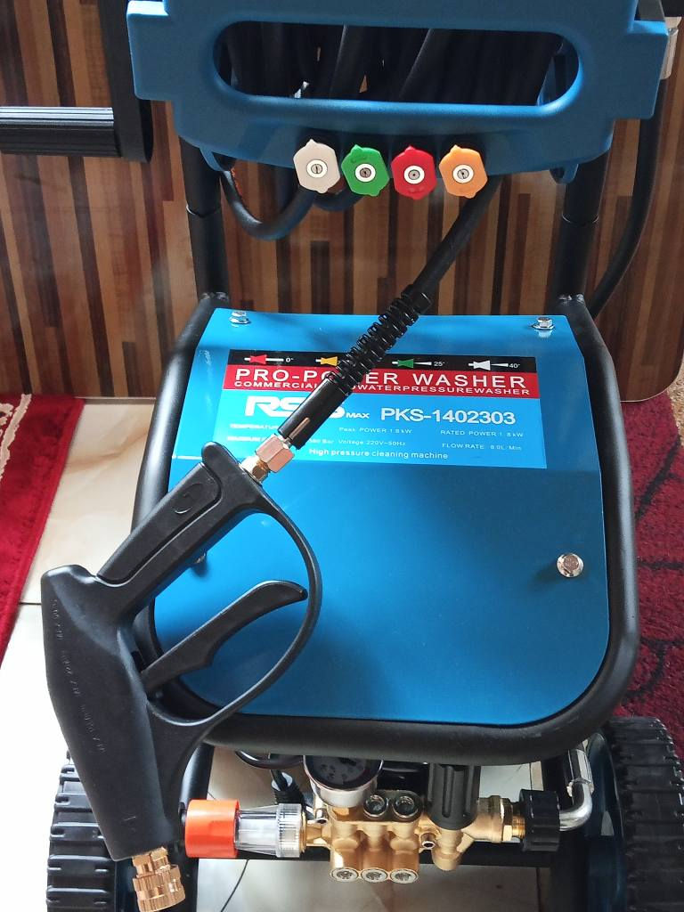 جديد / المجمع الألماني للأجهزة المنزلية / للحجز و للأستفسار/***********
تم بحمد الله/ وصول فاره غسل صناعي بإله أمتياز إيطالي/ 380 بار/ 220 فولت/ 1800 واط/بكرة صوندة 15 متر كتان وسيم مسلح حديد/ مسدس حجم انج كوالتي عالي/ مع نظام ال كوكرليز /  مع أربع نوزلات/ سهلة الاستخدام عربه مع أربع أطارات / شرط بإله/ موضح بصورة /سعر الجهاز 140 ألف/ للحجز و للأستفسار مراسله الصفحة  واتساب/ *********** حلة, بابل
