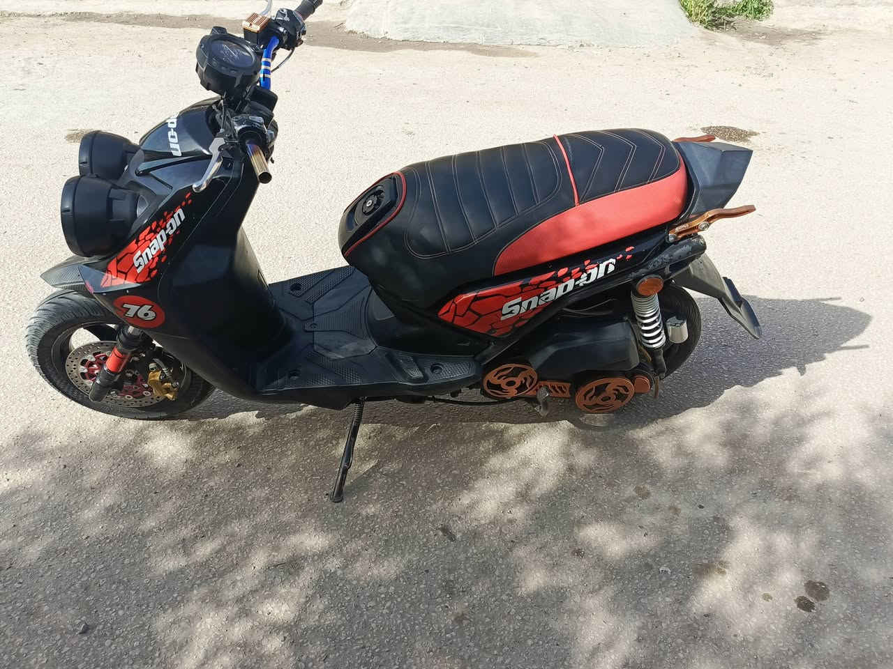 السلام عليكم دراجه سكنس جبلي للبيع السعر مليون 50بيه مجال والمكان مسيب حي المعلمين  الثاني هذه رقم ***********
