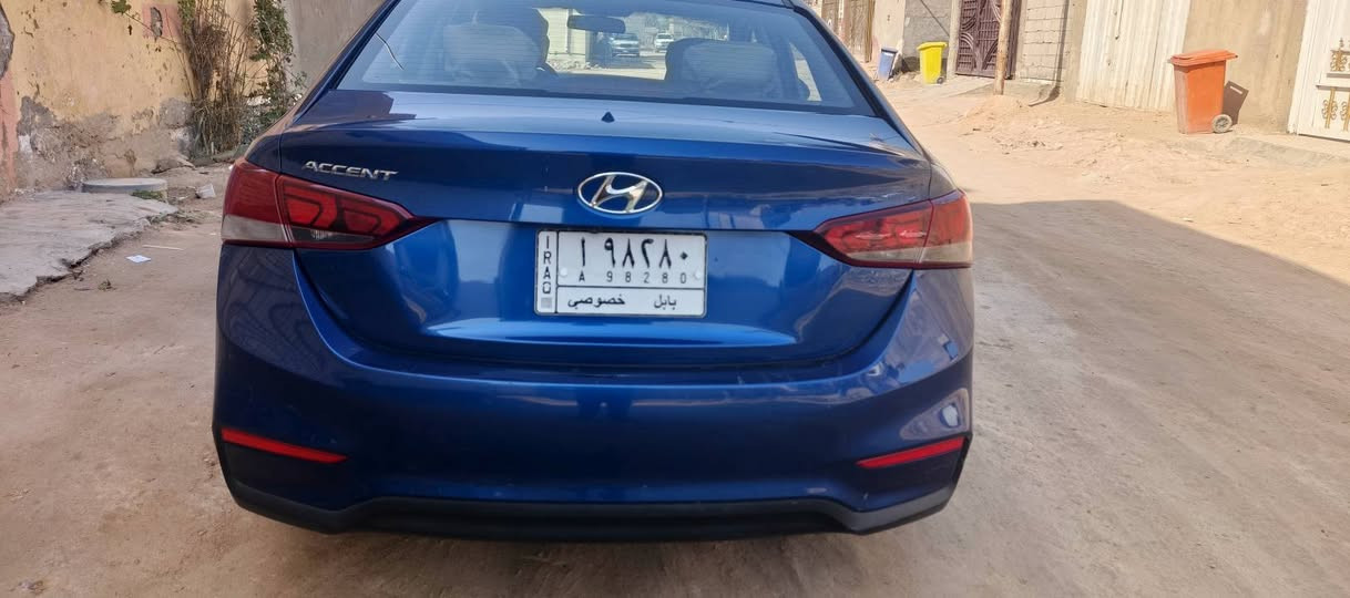 سياره اكسنت 
موديل 2020
 لون أزرق 
السعر, 114 وبيه مجال قليل 
 الرقم ***********
