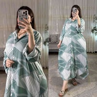 قميص/فستان • خامة مارينا • فري سايز 85كغ