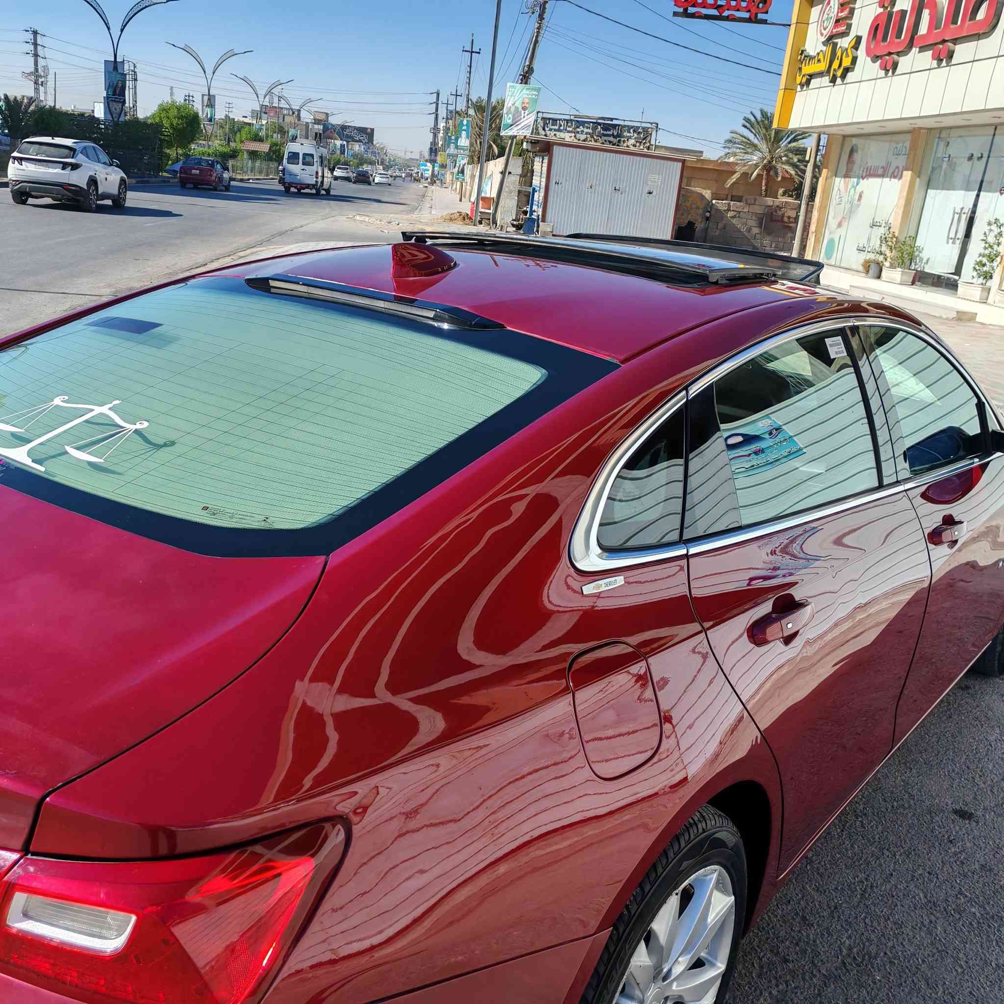 السلام عليكم // 85
شوفرليت ماليبو 2017 رقم شمالي جديد السيارة فول مواصفات للأخير أعلى مواصفات بال ١٥٠٠ بانوراما كشنات جلد كهربائية ورادار وغيرهن هواي
محرك ١٥٠٠ توربو راعيها عربي مو كردي و وكالة مجانية
محرك وكير وتبريد وتدفئة وتخم تاير كله تمام
السيارة حادثها بنيد فقط بدون جاملغات ما واصل للراديتر وصور الحادث بالمنشور 
وبيها حادث بالعراق جنطة وصبغ جاملغات خلفية وتكم توحيد لون بدون معجون ومعروف اللون العنابي وموجود فيدو للتوضيح 
قمارة مكفولة
سعر السيارة 85 ومكانها كربلاء للإتصال ***********
