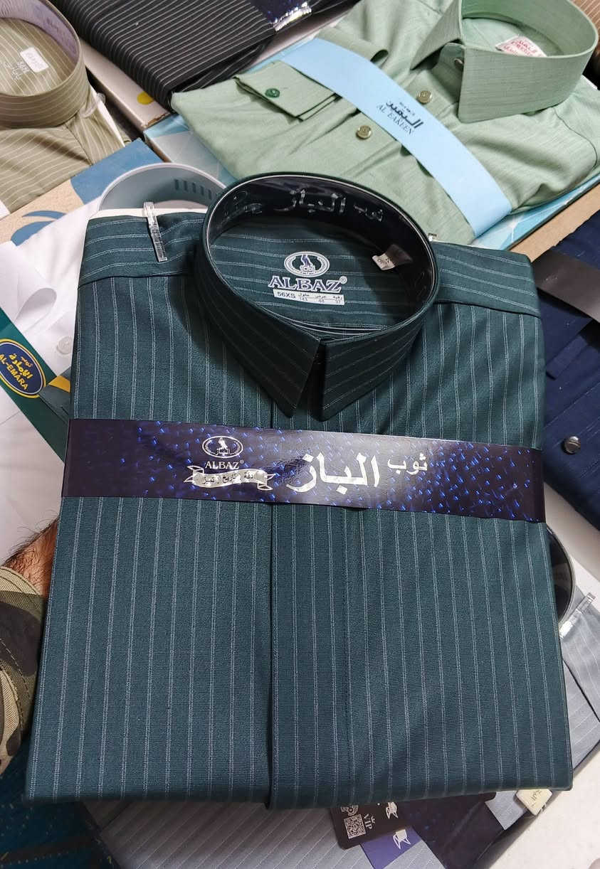 دشاديش رجالي موسم صيفي عرض نار 🌙.
قماش  درجى اولى ياباني قطني  نوعيته بزمه هد دبل ياخه 💯
سعر القطعه 20الف فقط .
قياسات متكامله( 62.60.58.56.)
العنوان حي شهداء شارع توزيع جديد قرب برج اسيا 
متوفر خدمه توصيل داخل الفلوجة فقط( ‏‪***********‬‏)وتساث
