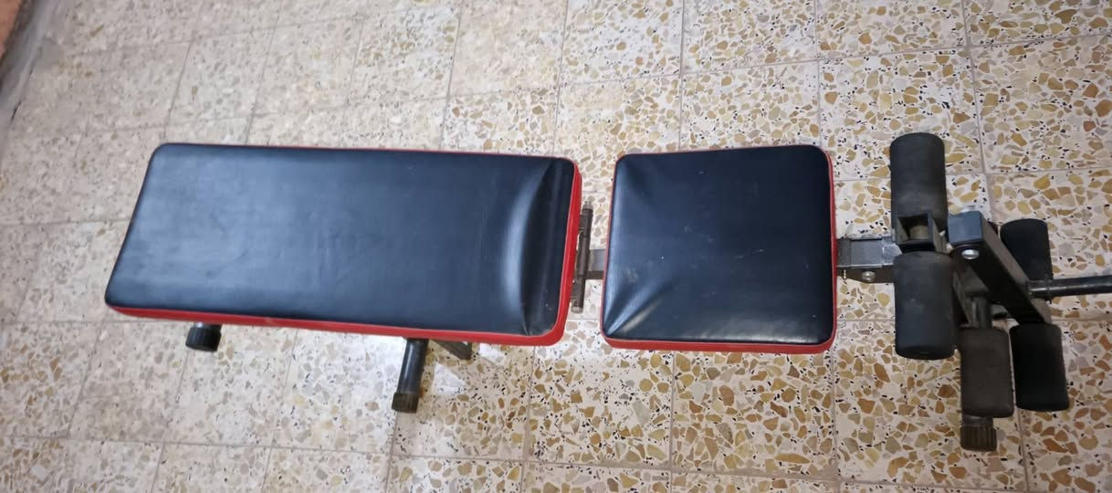 السلام عليكم..
مسطبه تمارين متعدده حديثه حجم كبير'علوي وسفلي ومستوي"مع تمارين للرجل نضيفه وجديده.. 65وبيه مجال للشراي


**إذا كنت صاحب هذا الإعلان وتريد حذفه لأي سبب، رجاءا أرسل رسالة إلى الدعم الفني**