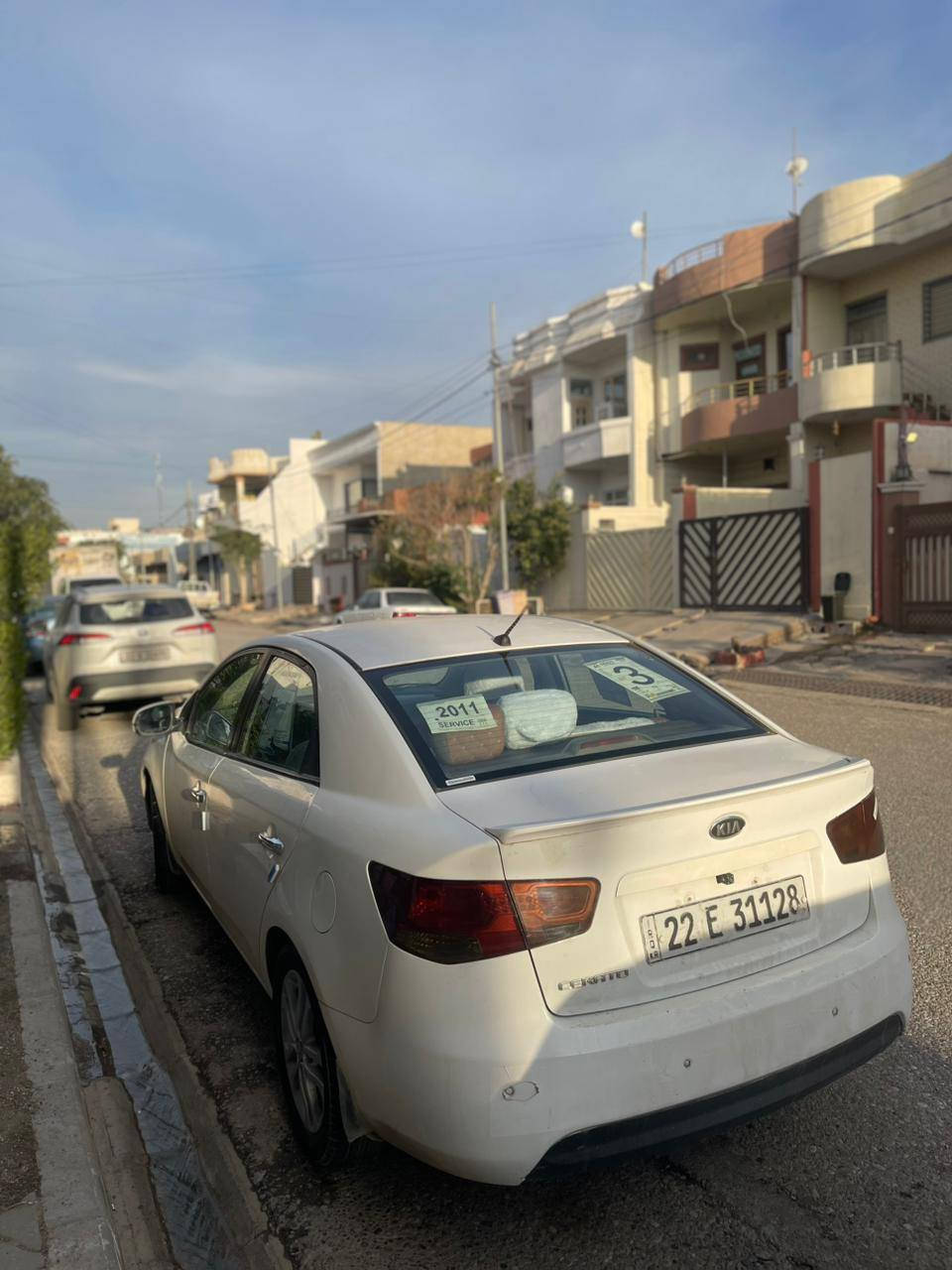 سياره كيا سيراتو موديل 11 سنويه بسمي دفتر بنزين بي باتري  صبغ حزام رقم اتصل سع83$بي مجال قليل  ***********  كركوك
