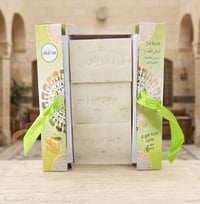 صابون عود الزيتون • ٦ قطع • صناعة سورية