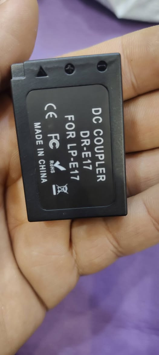 بطارية تيار مستمر للتصوير المستمر E17 متوافق 👇
لكاميرات Canon EOS 77D 200D 800D 750D 760D M3 M5 M6 Mark II RP. متوافق مع كاميرات Canon EOS 77D 200D 800D 750D 760D M3 M5 M6 EOS M6 Mark II Rebel T6i T6S X8i EOS RP


**إذا كنت صاحب هذا الإعلان وتريد حذفه لأي سبب، رجاءا أرسل رسالة إلى الدعم الفني**