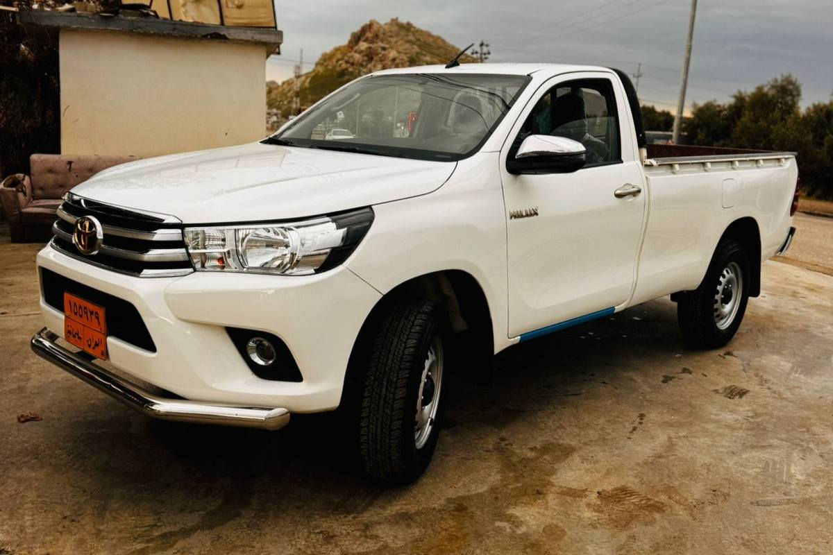 تۆیۆتا هایلۆکس 2020 دەبڵ اکسل تاک 
122 هەزار کم ڕۆشتووە 
نیو بستی دەرگای سایق بۆیاخە 
بەجوانی و پاکی و 
سەنەوی و ژنگەی بەسەر چوە

سعر : لە کۆمێنت داوای بکە ڕاستەوخۆ بۆت دێت 🤖 

گێڕ و مەکینەی بەشەرت 
هیچ کێشەیەکی تێدا نییە 

ژمارەی خاوەنەکەی 
***********
وەتسئاپ
