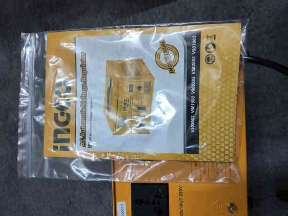 منظم فولتيه انجيكو 1.5 KV

منظم شغال و من شركه معروفه ما بي اي مشاكل يتحمل تشغيل جهاز مثل تلفزيون او ثلاجه
او يفيد للحاسبه و ال ups حسب احتياجك 

استعمال قليل 3 اشهر دا ابيعه لان ما محتاجه بعد 

السعر 65 و اي استفسار تفضل خاص او على الواتساب *********** ارجو عدم الاتصال فقط مراسله

مكاني بغداد حي تونس بغداد
