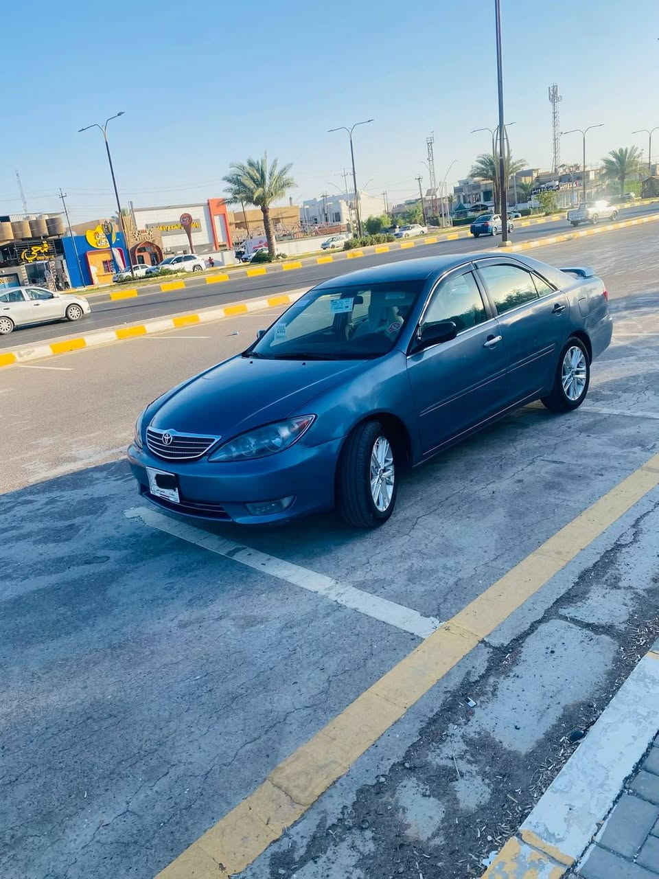 مكلف بالنشر
سياره كامري موديل 2003 للبيع 
السياره صبغ عام للجماليه  ظرر بداديه الجاملق الامامي 
جاهزه من كلشي تخم تاير تبريد ثلج شرط التحويل محرك 2400 المرغوب المكان / الانبار الفلوجه السعر 85 $ وبيها مجال بسيط 
بيع فقط ماريد مراوس
***********
